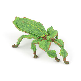 Figurine Phasme feuille Papo en PVC, thème insectes, Collection Animaux des jardins, jouet éducatif idéal pour enfants et collectionneurs