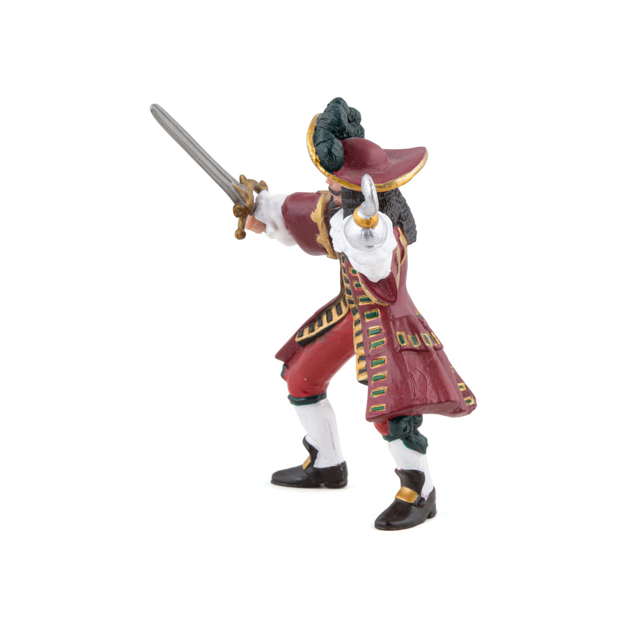 Capitaine pirate Papo en PVC, Collection Pirates et corsaires, jouet éducatif idéal pour enfants