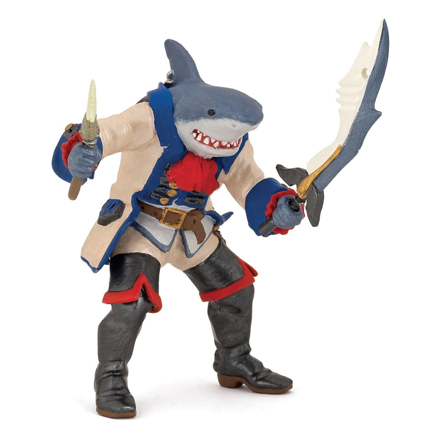Mutant Shark Pirate Figurine