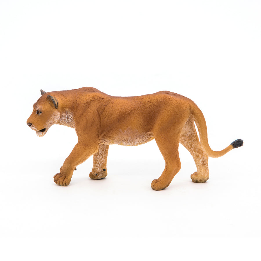 Figurine Lionne Papo en PVC, thème félins, Collection Animaux sauvages, jouet éducatif idéal pour enfants et collectionneurs