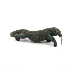 Figurine Dragon de Komodo Papo en PVC, thème reptiles, Collection Animaux sauvages, jouet éducatif idéal pour enfants et collectionneurs