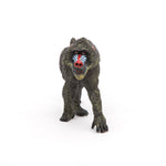 Figurine Mandrill Papo en PVC, thème savane, Collection Animaux sauvages, jouet éducatif idéal pour enfants et collectionneurs