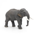 Figurine Éléphant d'Asie Papo en PVC, thème savane, Collection Animaux sauvages, jouet éducatif idéal pour enfants et collectionneurs