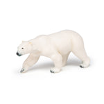 Figurine Ours polaire Papo en PVC, Collection Animaux sauvages, jouet éducatif idéal pour enfants et collectionneurs