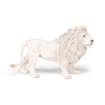 Grand lion blanc Papo en PVC, Collection figurines géantes, jouet éducatif idéal pour enfants