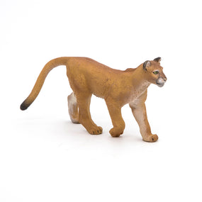 Figurine Puma Papo en PVC, thème félins, Collection Animaux sauvages, jouet éducatif idéal pour enfants et collectionneurs