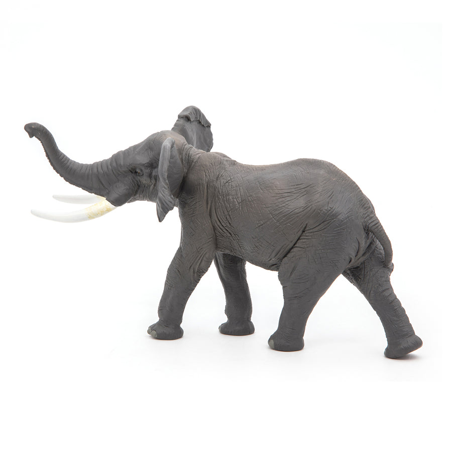 Figurine Éléphant Papo en PVC, thème savane, Collection Animaux sauvages, jouet éducatif idéal pour enfants et collectionneurs