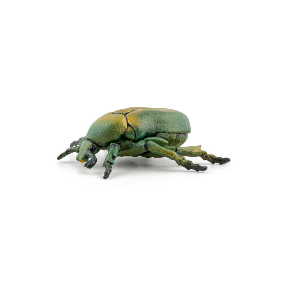Figurine Cétoine doré Papo en PVC, thème insectes, Collection Animaux des jardins, jouet éducatif idéal pour enfants et collectionneurs