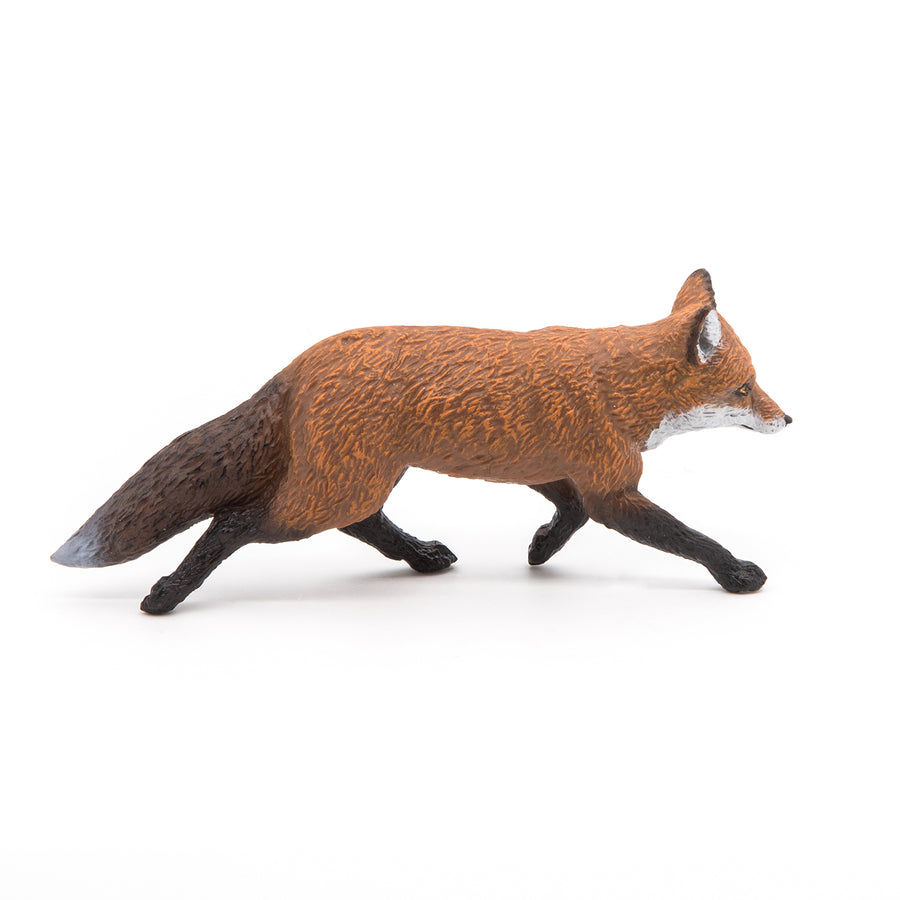 Figurine Renard Papo en PVC, thème forêt, Collection Animaux sauvages, jouet éducatif idéal pour enfants et collectionneurs