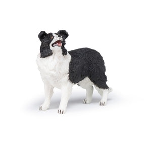 Figurine Border collie Papo en PVC, Collection chiens et chats, jouet éducatif idéal pour enfants et collectionneurs