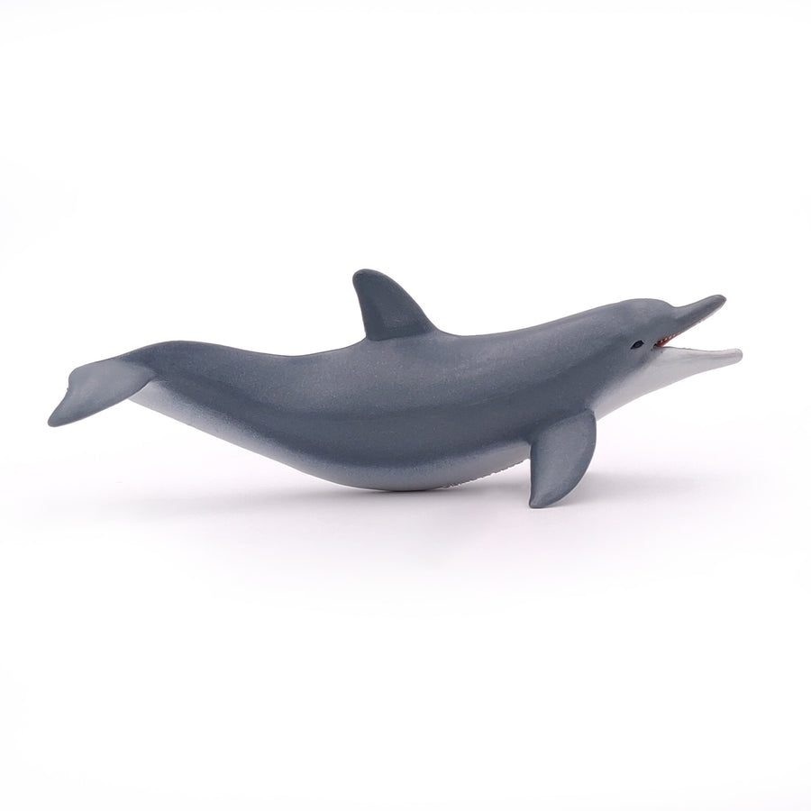 Dauphin jouant Papo en PVC, Collection animaux marins, jouet éducatif idéal pour enfants et collectionneurs