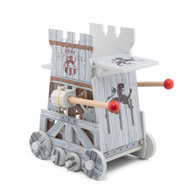 Tour d'assaut Papo en bois, Collection Médiéval, jouet éducatif idéal pour enfants et collectionneurs